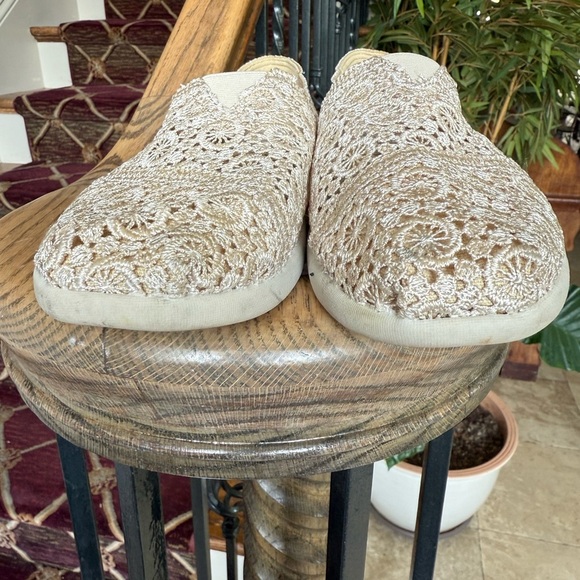 BOBS Skechers, crochet ladies slip on shoe excellent condition size 9.5 - Picture 5 of 12